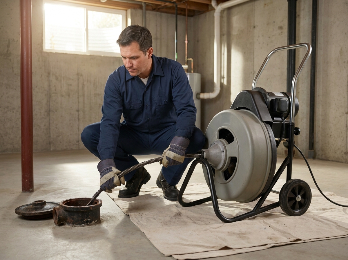 Sewer line cleaning in West Monroe, LA