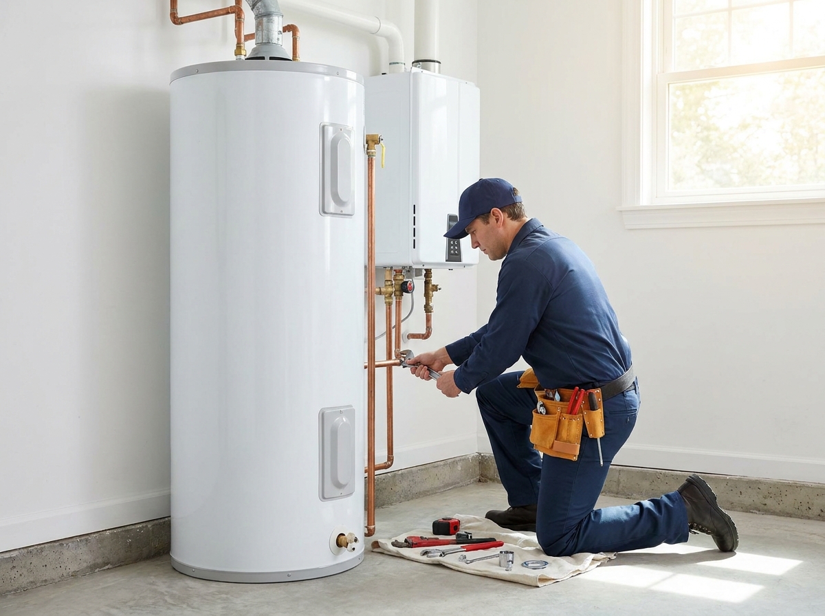 Water heater repair and install in West Monroe, LA